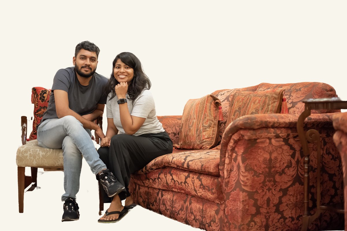 Pradeep Sekar and Divya, founders of Plastic Free Madras