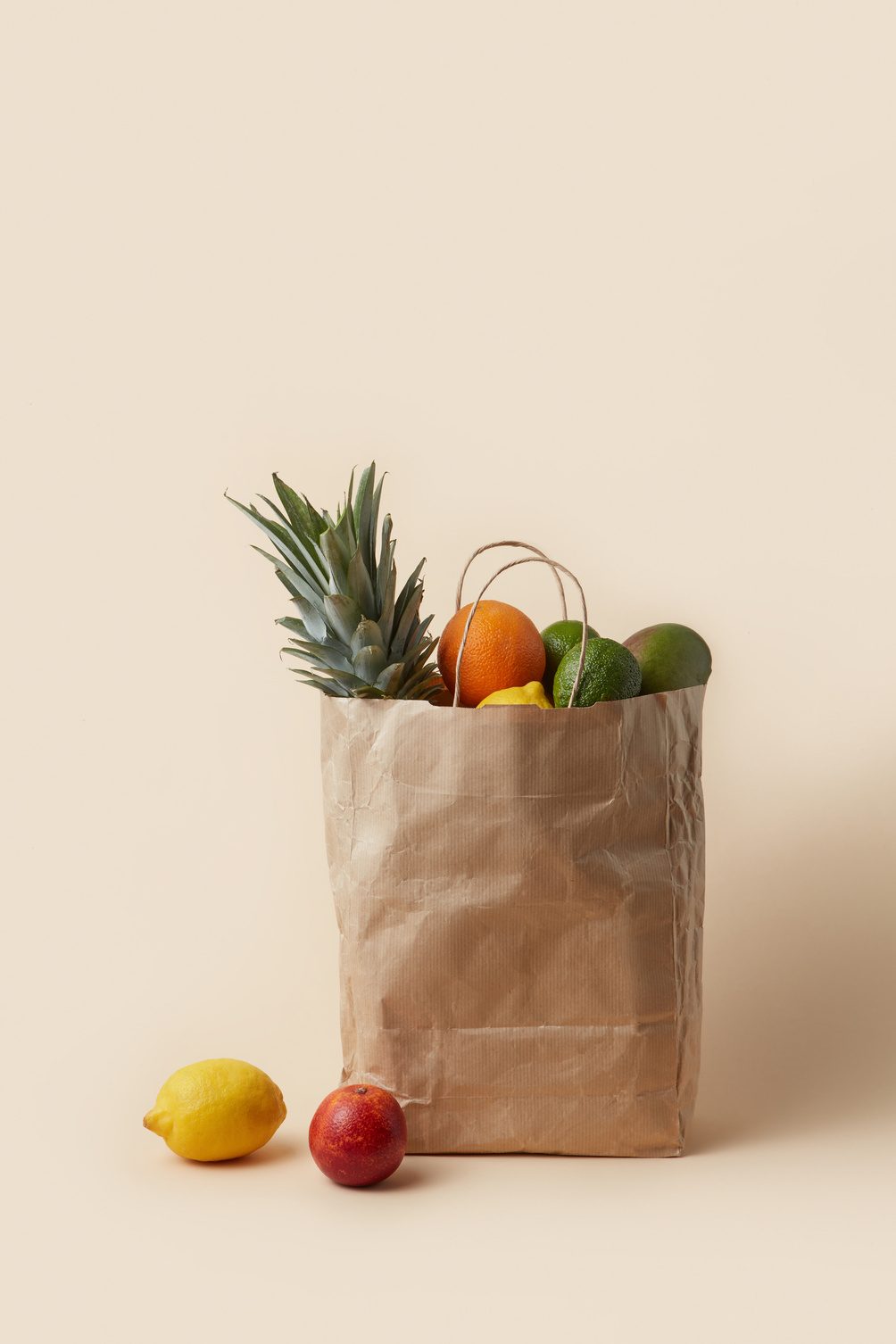 Printed paper carry bag